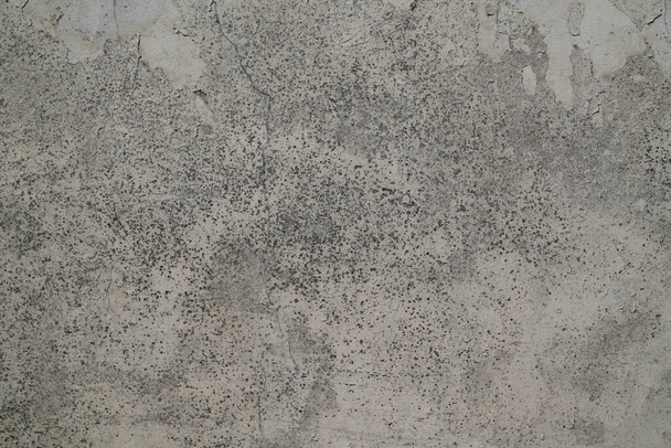 šedý beton šedý povrch venkovní stěna s prasklinou textury tapety grunge pozadí - Fotografie, Obrázek