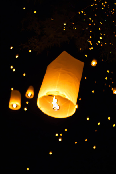 Floating lantern - Photo, Image