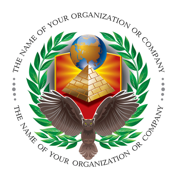 Logotipo para instituições de ciências económicas
 - Foto, Imagem