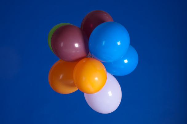 Balloons over blue - Fotografie, Obrázek