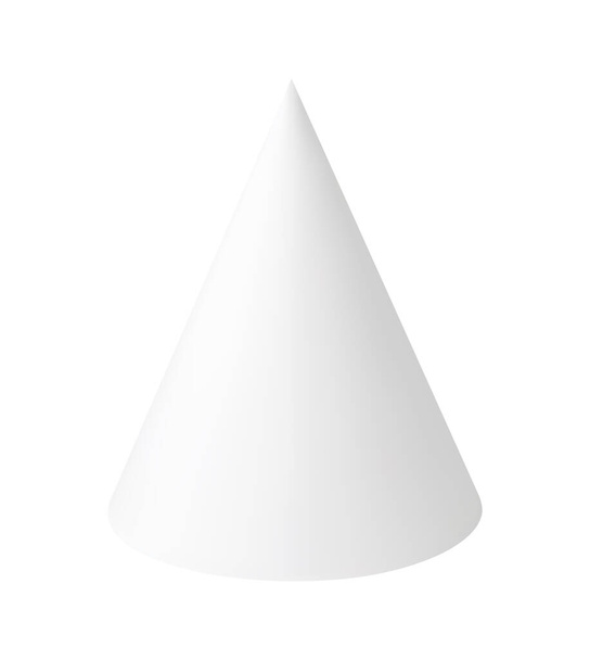 Realistic Cone Illustration - Vector, Image