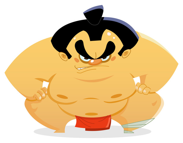 Sumo wrestler - Vector, Image