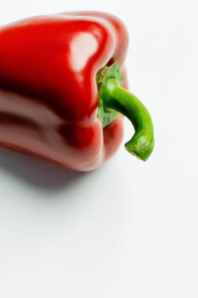 Close up view of organic paprika on white background  - Foto, afbeelding