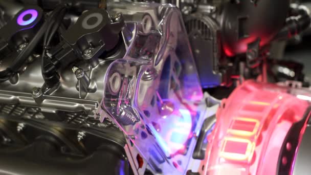 Új technológia autó hibrid motor - Felvétel, videó