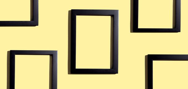 Blank rectangle picture frames - Foto, afbeelding