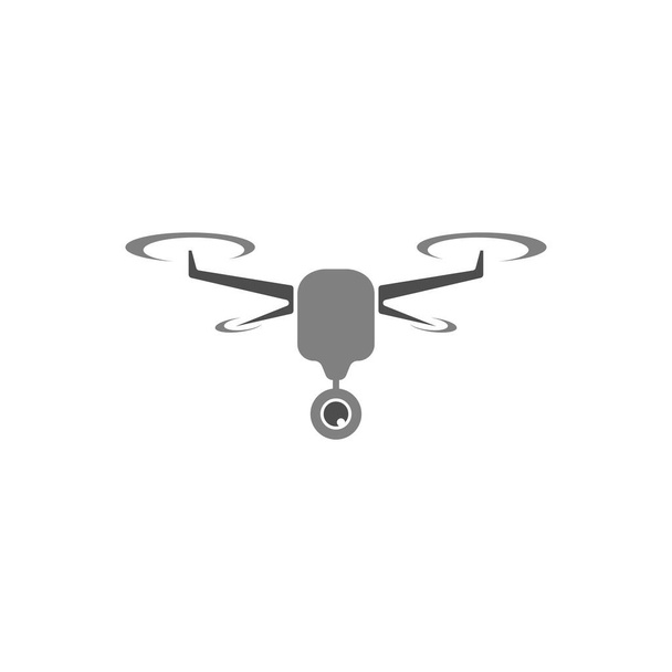 Ілюстрація дизайну логотипу безпілотника Векторний шаблон
 - Вектор, зображення