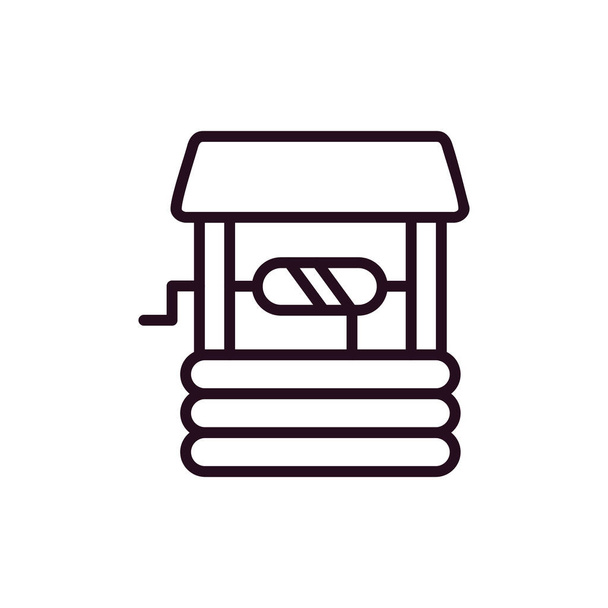 vector illustration of Water Well icon - Vector, Image