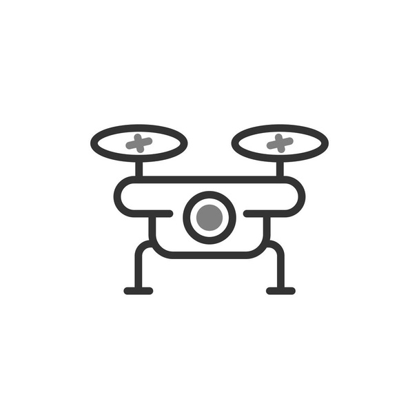 drone. web icon simple illustration - Vektor, obrázek