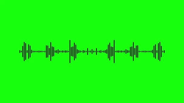 Audio waveform frequency - Video, Çekim