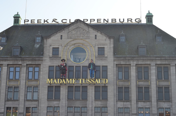 Facade of Madame Tussaud wax museum  in Amsterdam, Netherlands. - Photo, Image