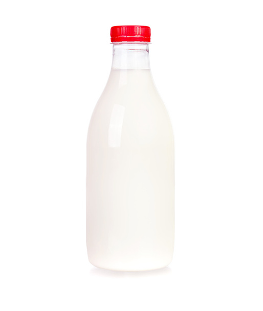 Milk in plastic bottle - Photo, Image