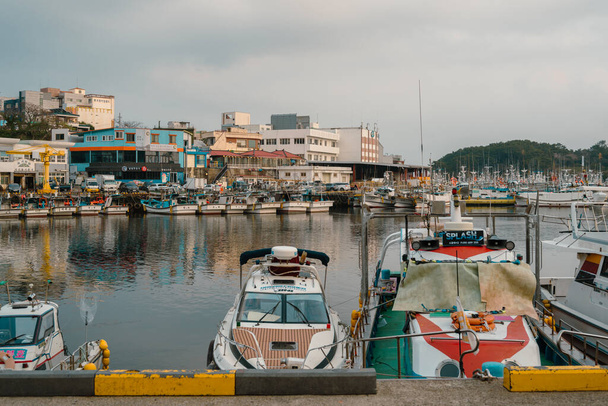 Jeju island, Korea - March 23, 2022 : Seogwipo port - Valokuva, kuva