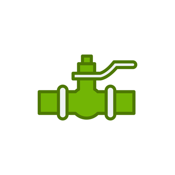 vízvezeték ikon, vektor illusztráció tervezés - Vektor, kép