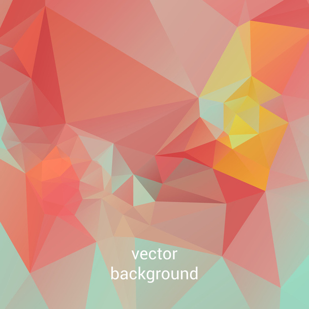 Abstract triangle geometrical background - Vector, afbeelding