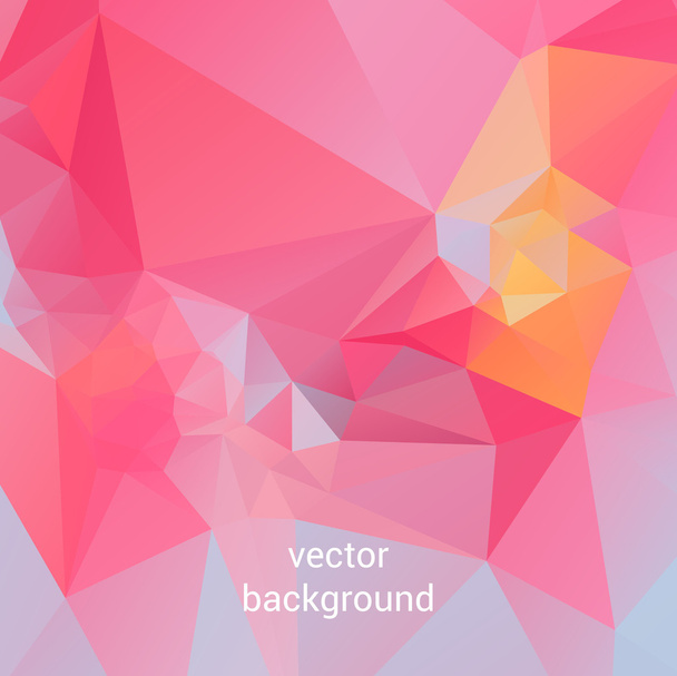 Abstract triangle geometrical background - Wektor, obraz