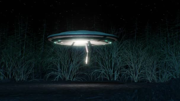 alien in woodsss - Filmmaterial, Video