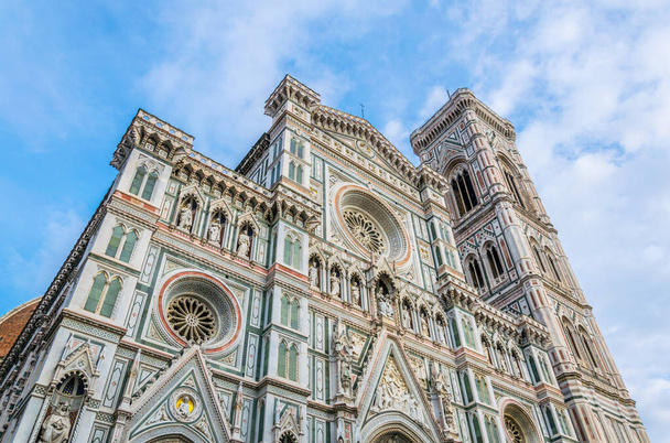 Santa Maria del Fiore cathedral in Florence, Italy - Fotoğraf, Görsel