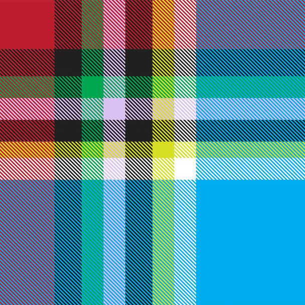 Customisable plaid design template in two layers(top/bottom). Lock one layer to edit the other, or edit both at the same time with all unlocked - Vector, Image