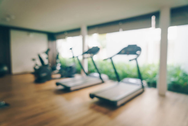 abstract blur and defocused fitness gym for background - Foto, Bild