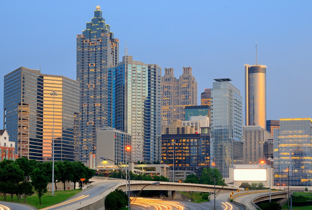Atlanta, georgia Panorama - Fotografie, Obrázek