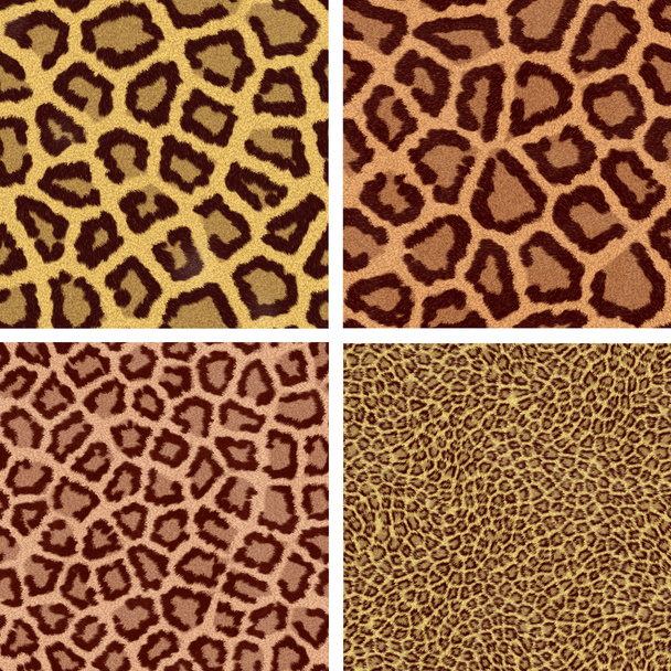 abstraktní bezešvé leopardí kůže - Fotografie, Obrázek