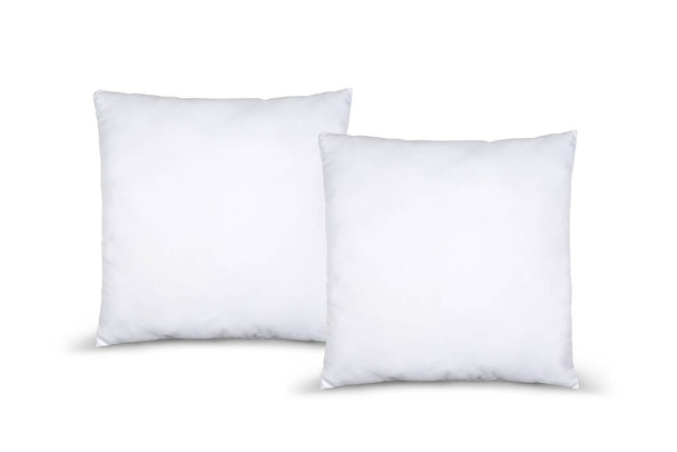 Throw Pillow Mockup with Two Throw Pillows - Foto, Imagem
