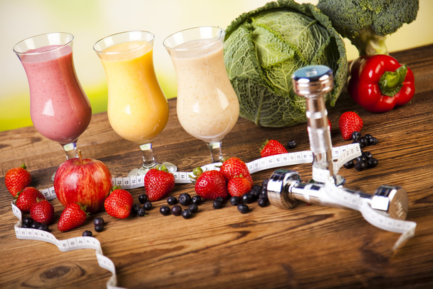 Здоровое питание, протеиновые коктейли
 - Фото, изображение