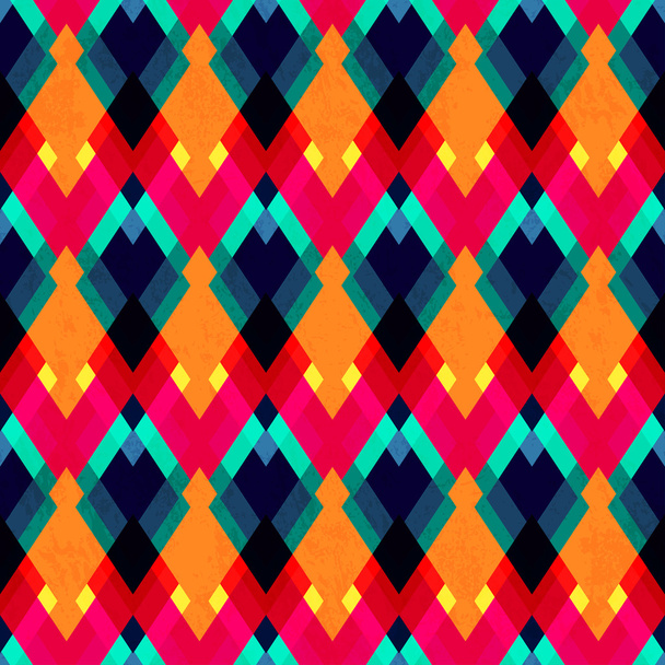 bright zigzag seamless pattern - Vektor, Bild