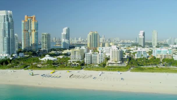 Domki South Pointe Park Miami Beach - Materiał filmowy, wideo