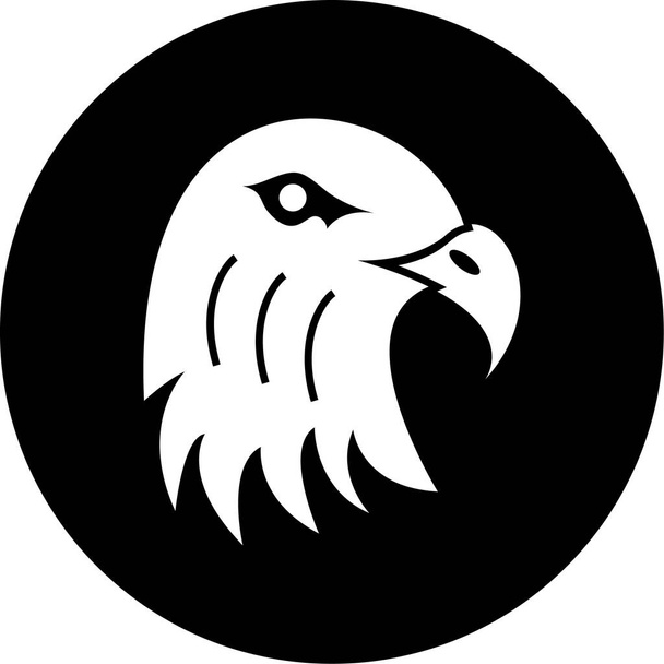 eagle. web icon simple illustration - Vetor, Imagem