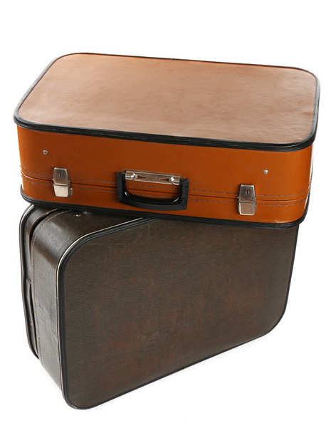 Vintage old travel suitcases - Фото, зображення