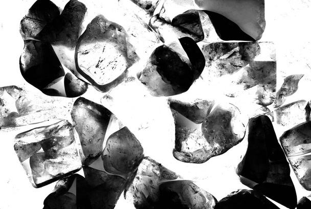 Natural quartz gemstone pattern texture background for design. - Fotografie, Obrázek