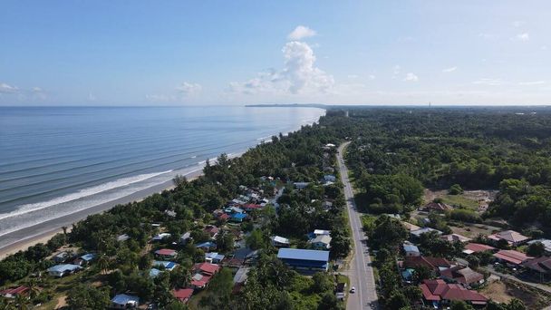 The Landmark and Tourist Attraction areas of the of Miri City, with its famous beaches, rivers, city and scenic surroundings - Zdjęcie, obraz