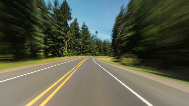 Conducir en la carretera, Oregon
 - Metraje, vídeo