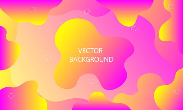 Contemporary 3d abstract backround with futuristic design. Digital technology illustrations. Trendy template for banner, posters. - Vector, Image
