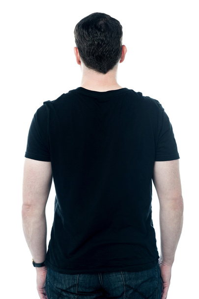 Rear view of a casual man - Foto, Imagem