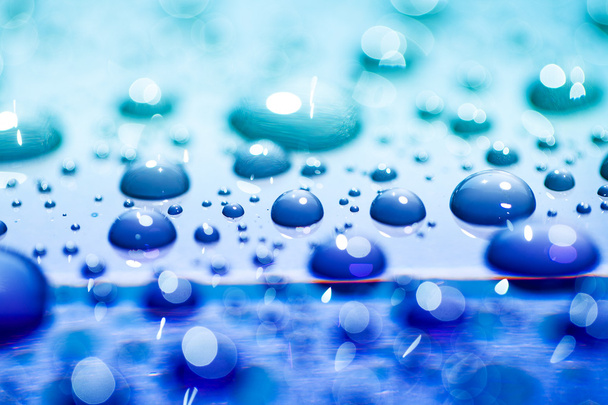 Gotas de agua fondo
 - Foto, Imagen