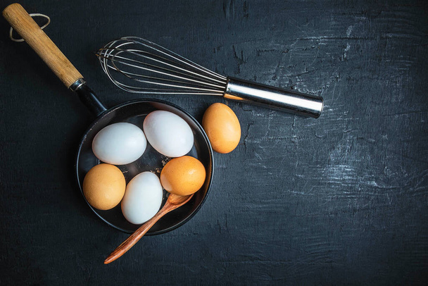 Fresh Raw eggs for cooking - Photo, Image