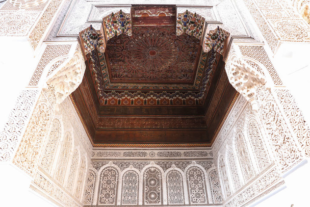 Bahia Palace στο Μαρακές της πόλης του Μαρόκου - Φωτογραφία, εικόνα