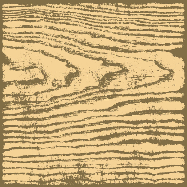 Geel bruin houtstructuur achtergrond - Vector, afbeelding