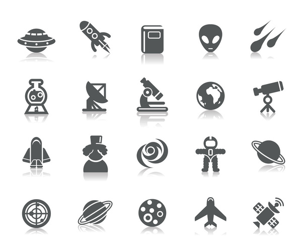 Icone degli elementi spaziali
 - Vettoriali, immagini