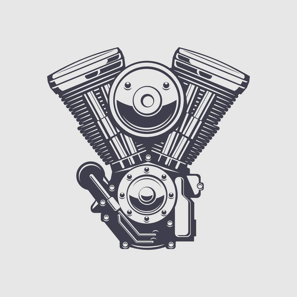 Vector design motorkerékpár téma, alkalmas márka logók autóipari vállalatok - Vektor, kép