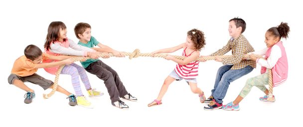 rope game - Foto, afbeelding