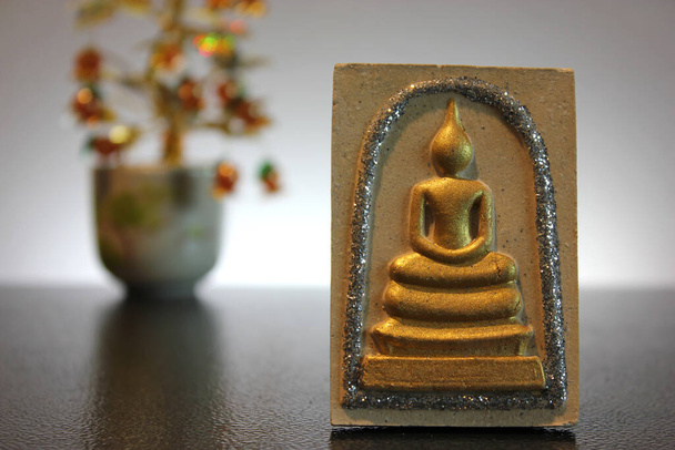Cose sacre, oggetti sacri, amuleti di buona fortuna per la religione, buddismo - Foto, immagini