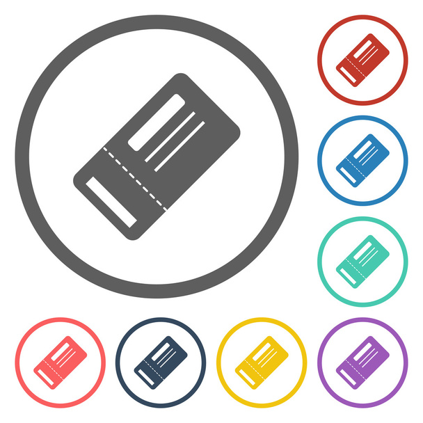 ticket icon - Vector, Image