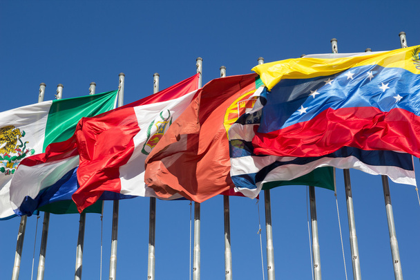 Banderas internacionales
 - Foto, Imagen