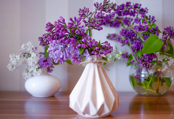 Beautiful lilac flower at home - 写真・画像