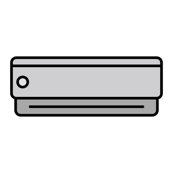 Air Conditioning. web icon simple illustration - Vector, Imagen
