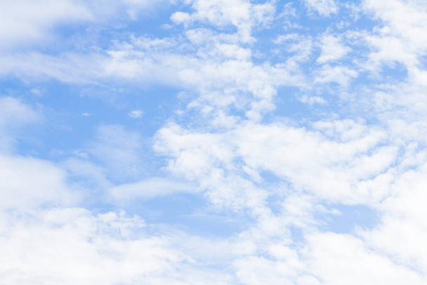 Blue sky with clouds background - Photo, Image