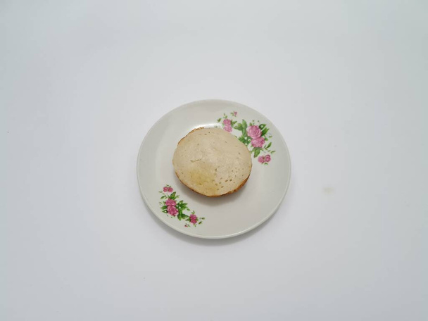 Mud cake isolated on white - Foto, Imagem